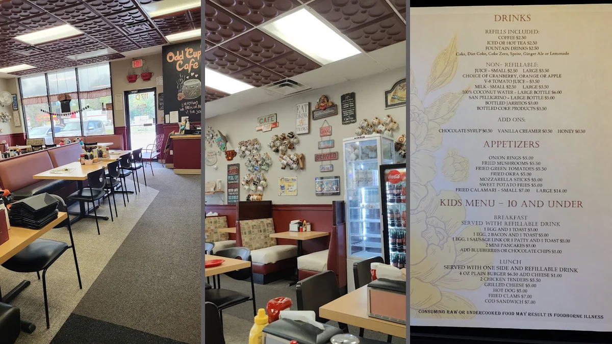 Bright breakfast spot with counter service.
